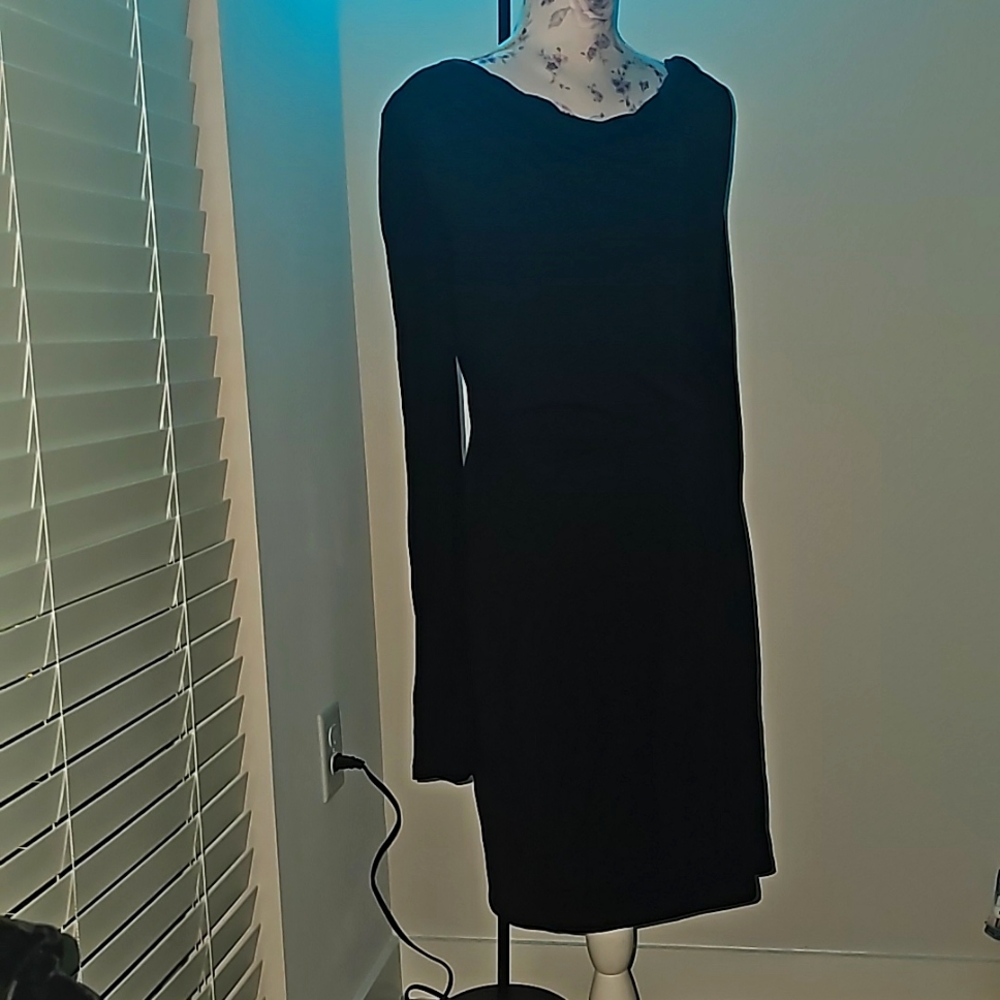 Elie Tahari Black knit Dress Size M